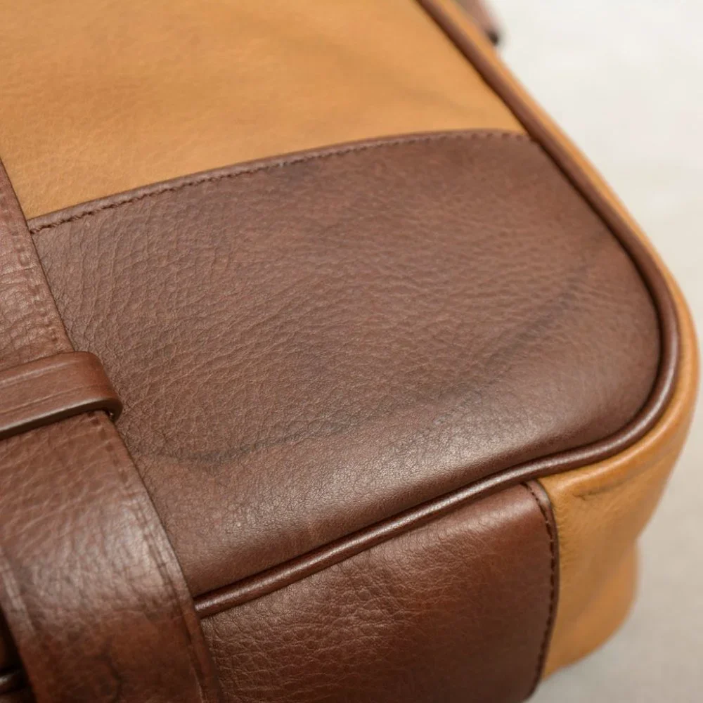 Cole Haan Rustic Zip Top Briefcase Laptop Bag